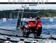 Tablet Screenshot of machovec.com